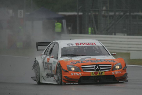 Gary Paffett i morgenens hurtigste Mercedes